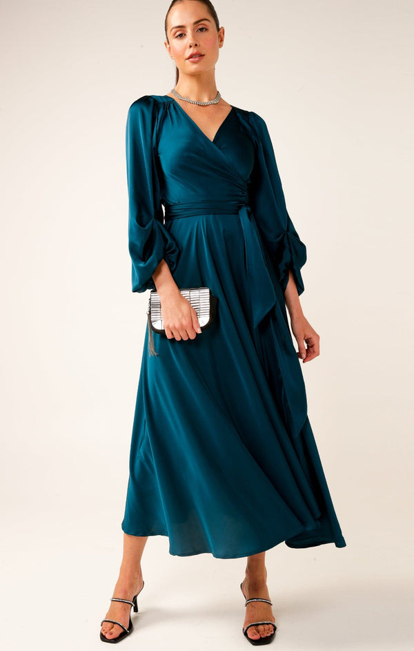 DIMMI WRAP DRESS