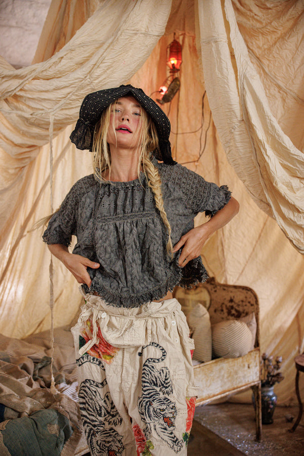 LACE WORK GABRIELLA BLOUSE