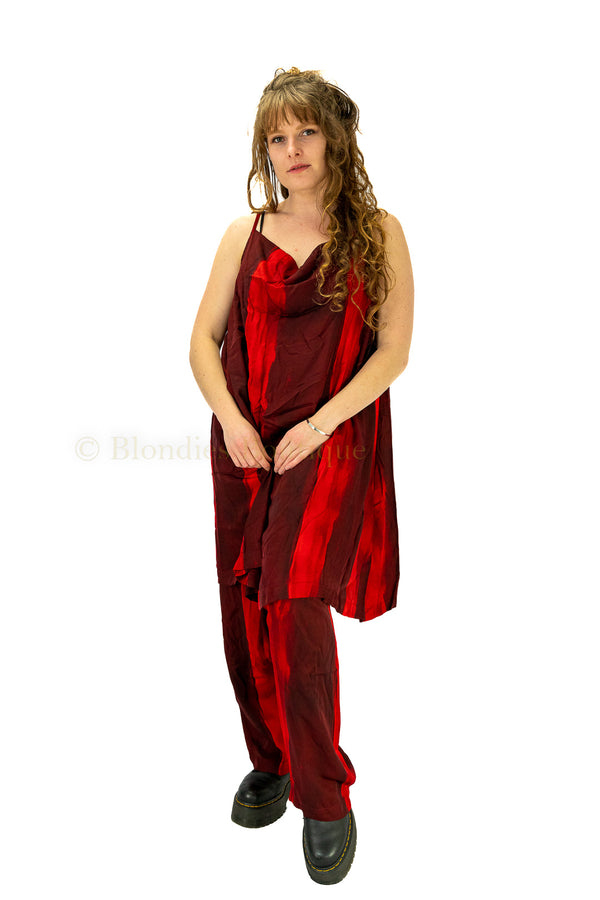 ETON DRESS | RED PRINT