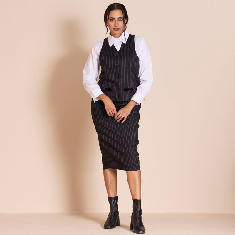 PINSTRIPE WAISTCOAT