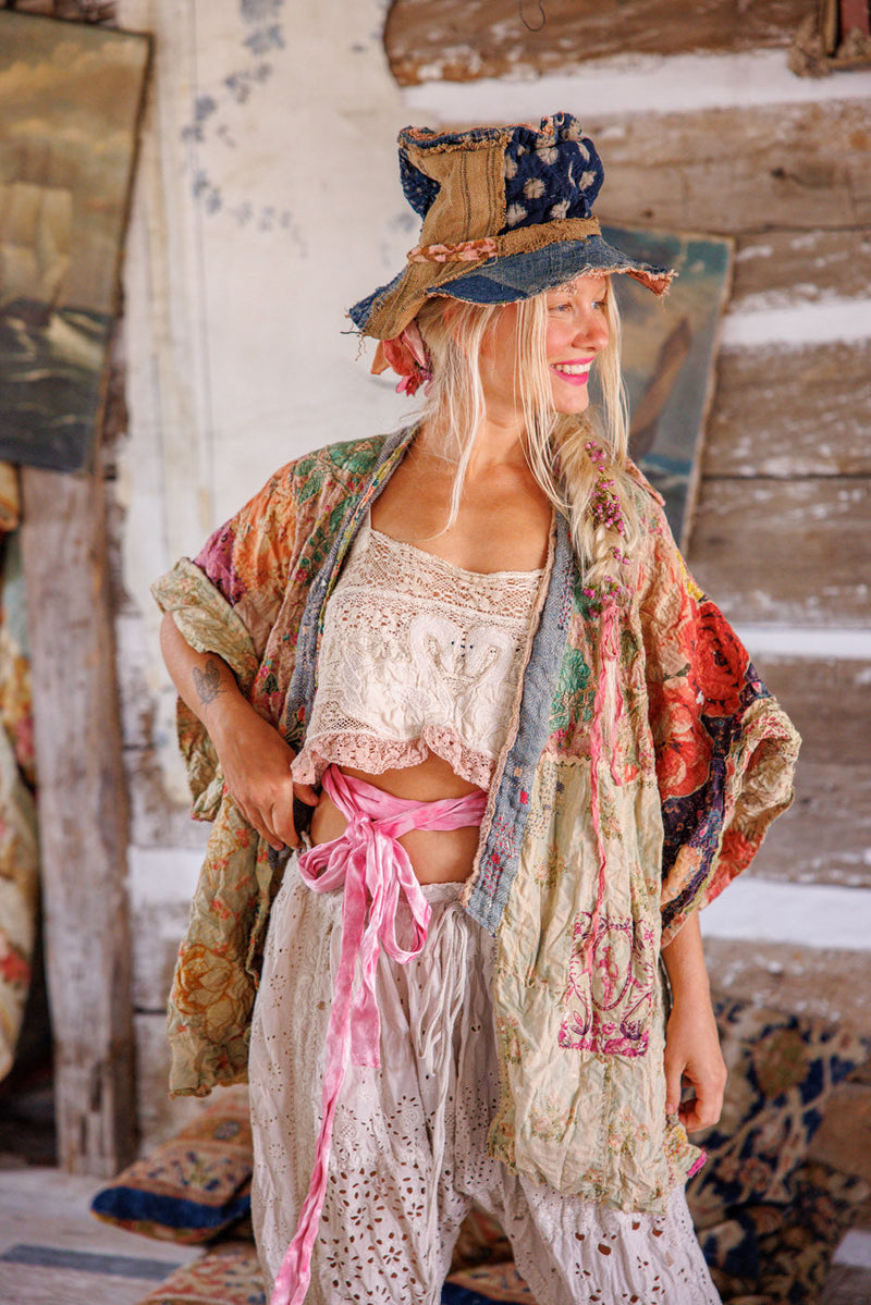PIECEWISE CROP DASHI KIMONO