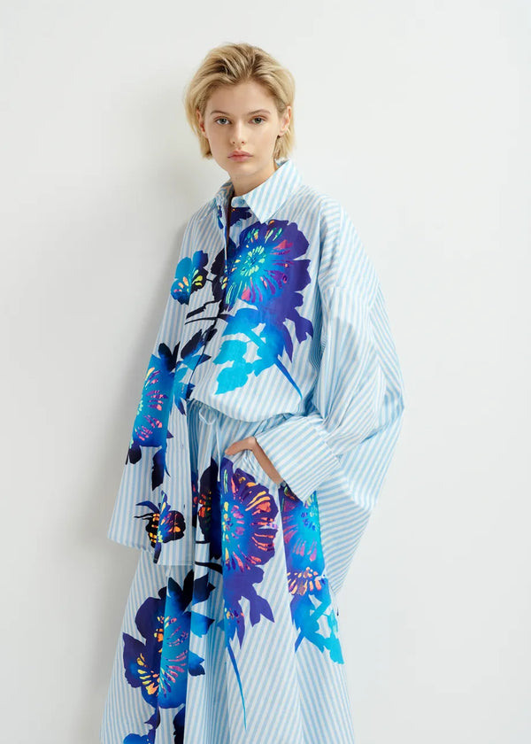 HIBRA FOIL PRINT SHIRT