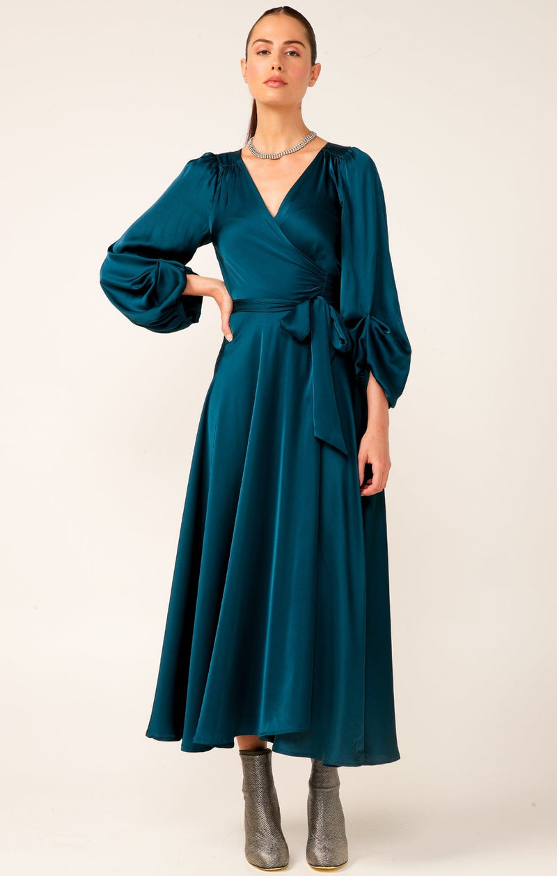 DIMMI WRAP DRESS