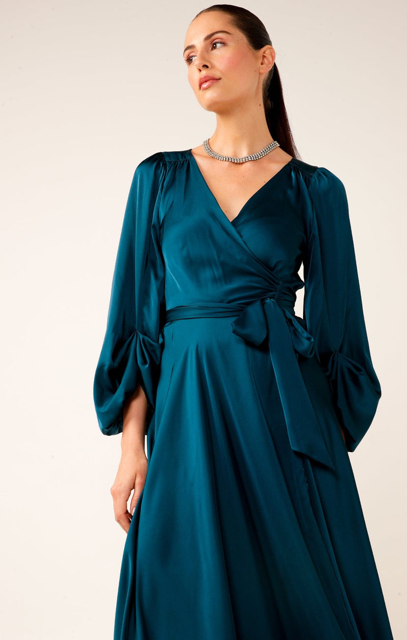 DIMMI WRAP DRESS