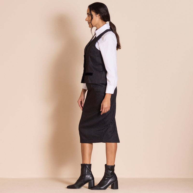 PINSTRIPE WAISTCOAT