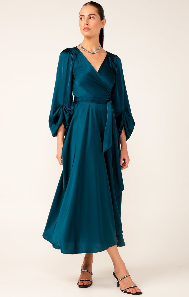 DIMMI WRAP DRESS