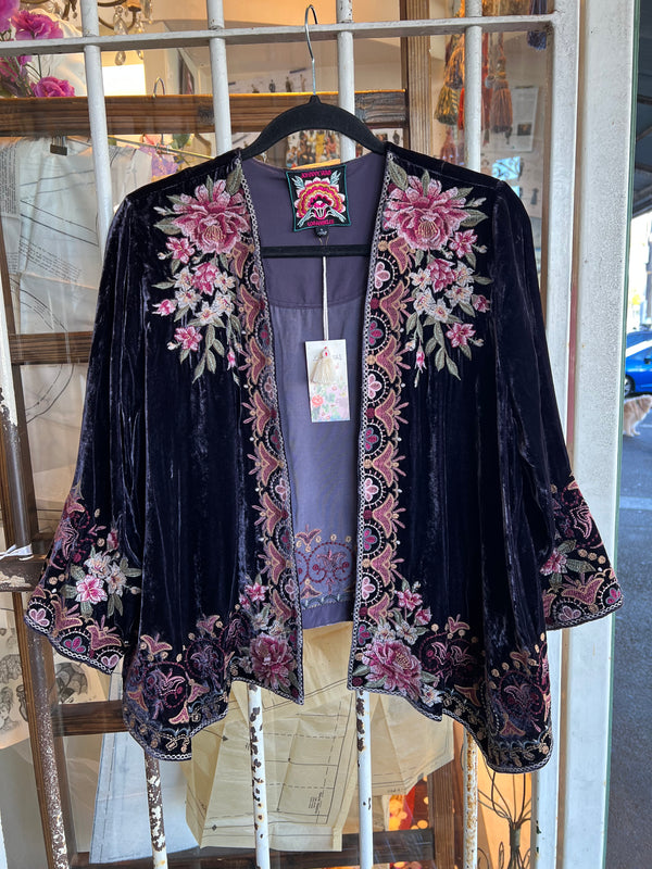 JOANNA VELVET BOLERO