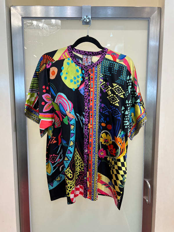 AUDREY SS MANDARIN COLLAR