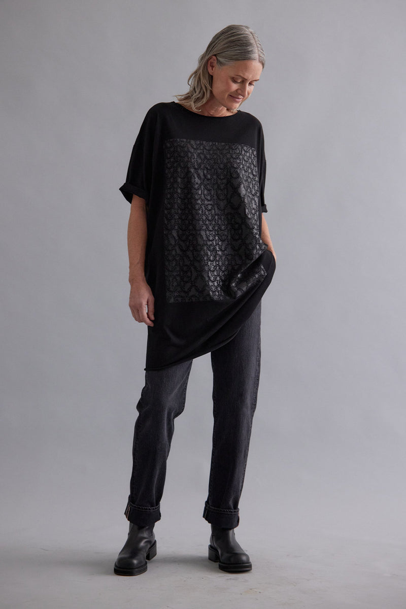 CHAINMAIL LONG TEE