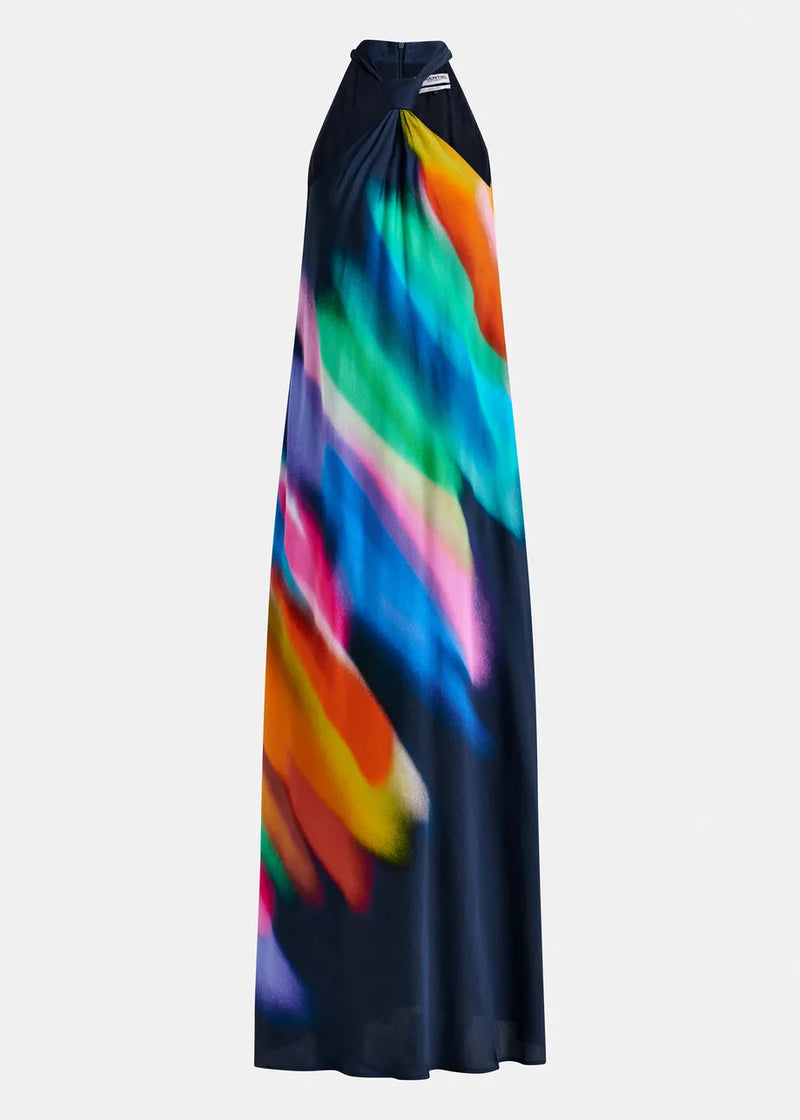 HALINKA KNOT MAXI DRESS
