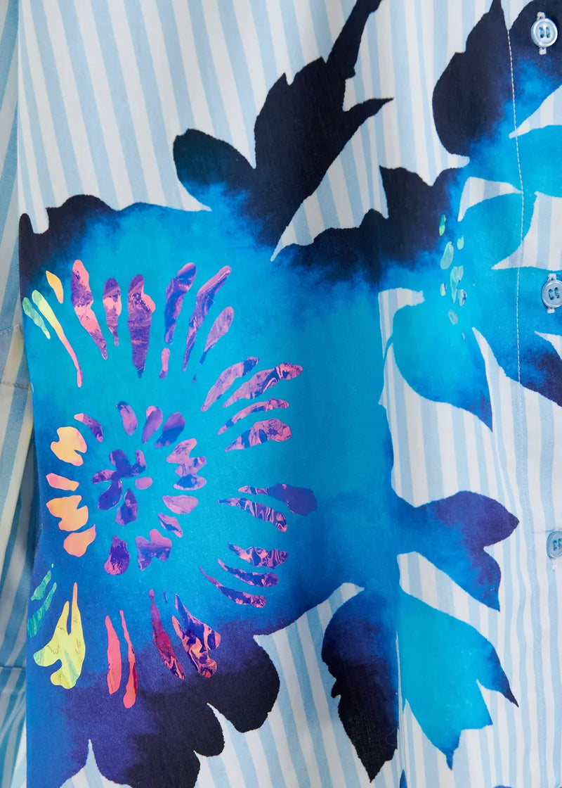 HIBRA FOIL PRINT SHIRT