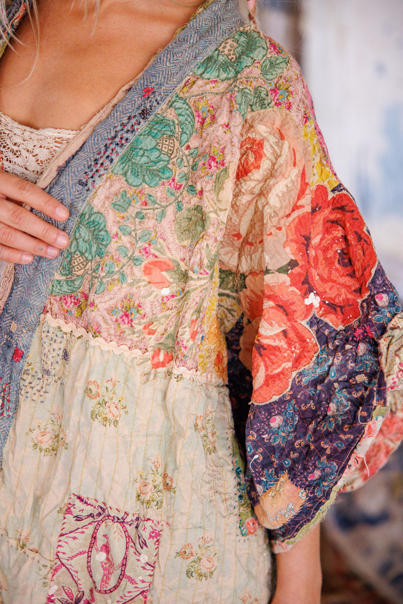 PIECEWISE CROP DASHI KIMONO