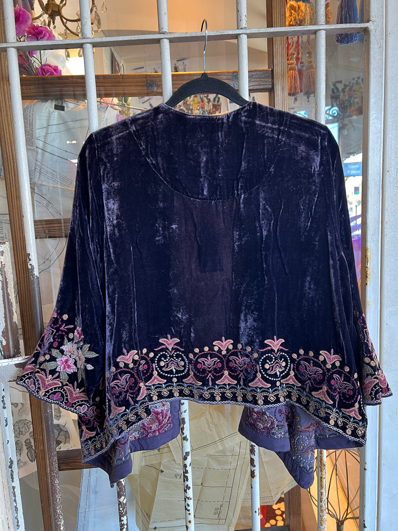 JOANNA VELVET BOLERO