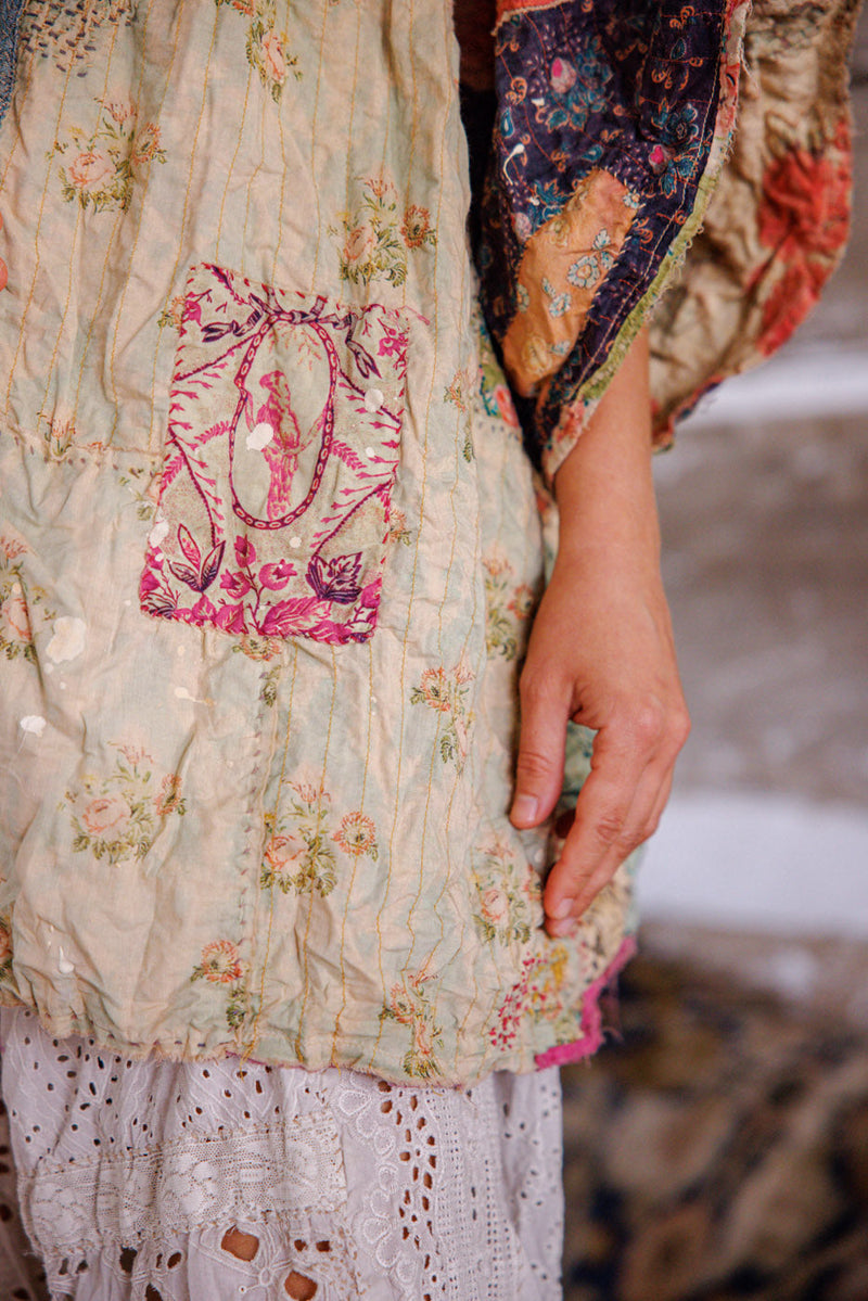 PIECEWISE CROP DASHI KIMONO