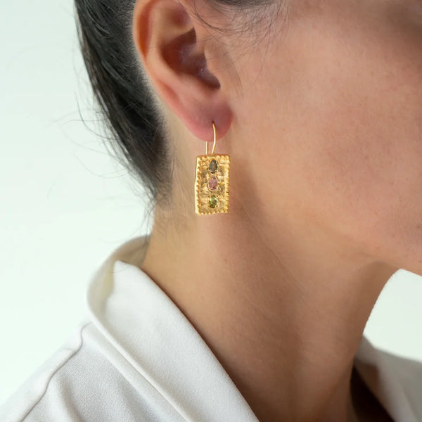 AMIRA TOURMALINE EARRINGS