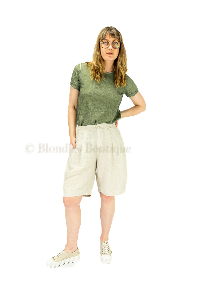 ALDA LINEN SHORT