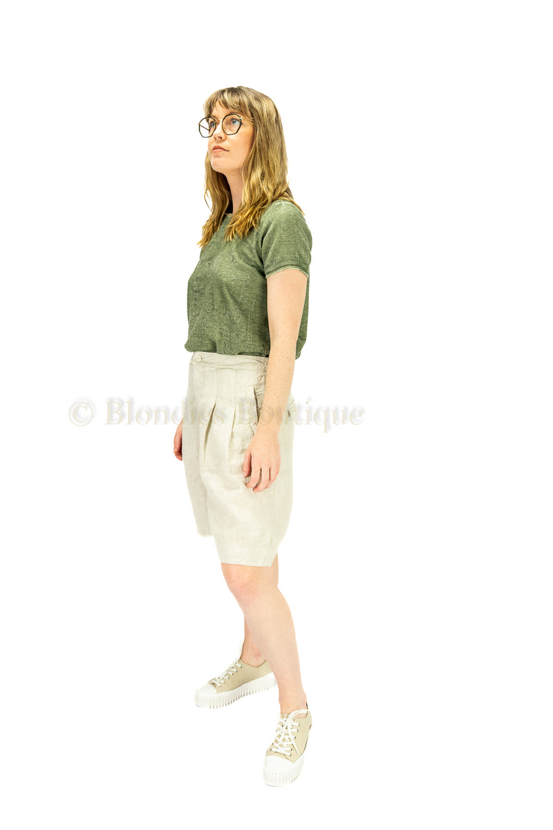 ALDA LINEN SHORT