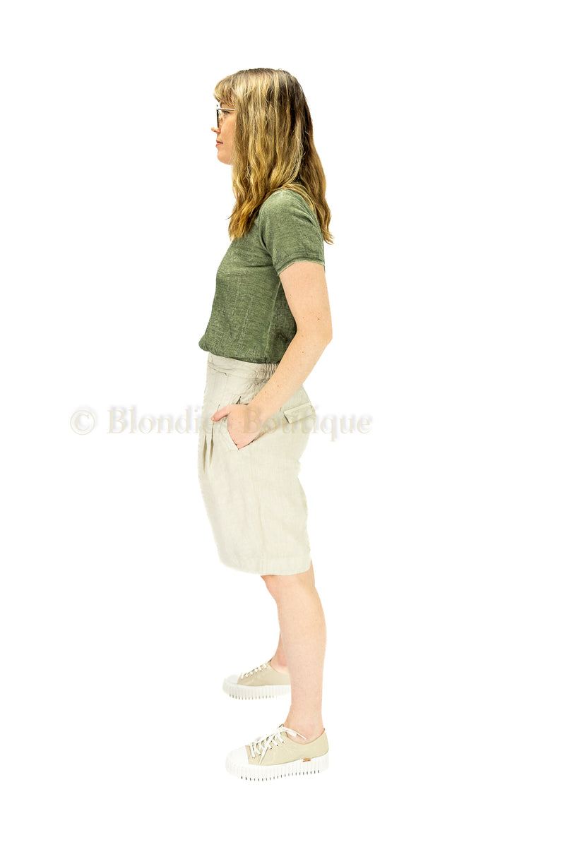 ALDA LINEN SHORT