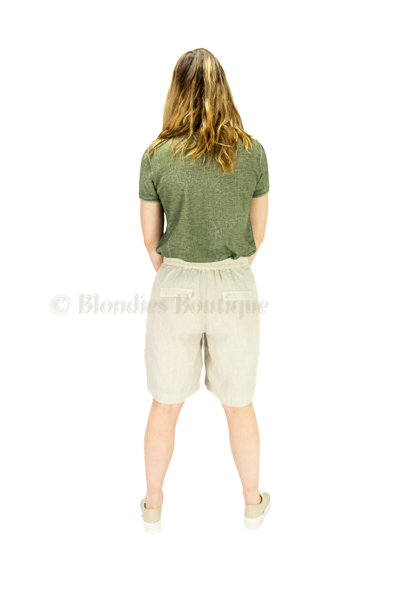 ALDA LINEN SHORT