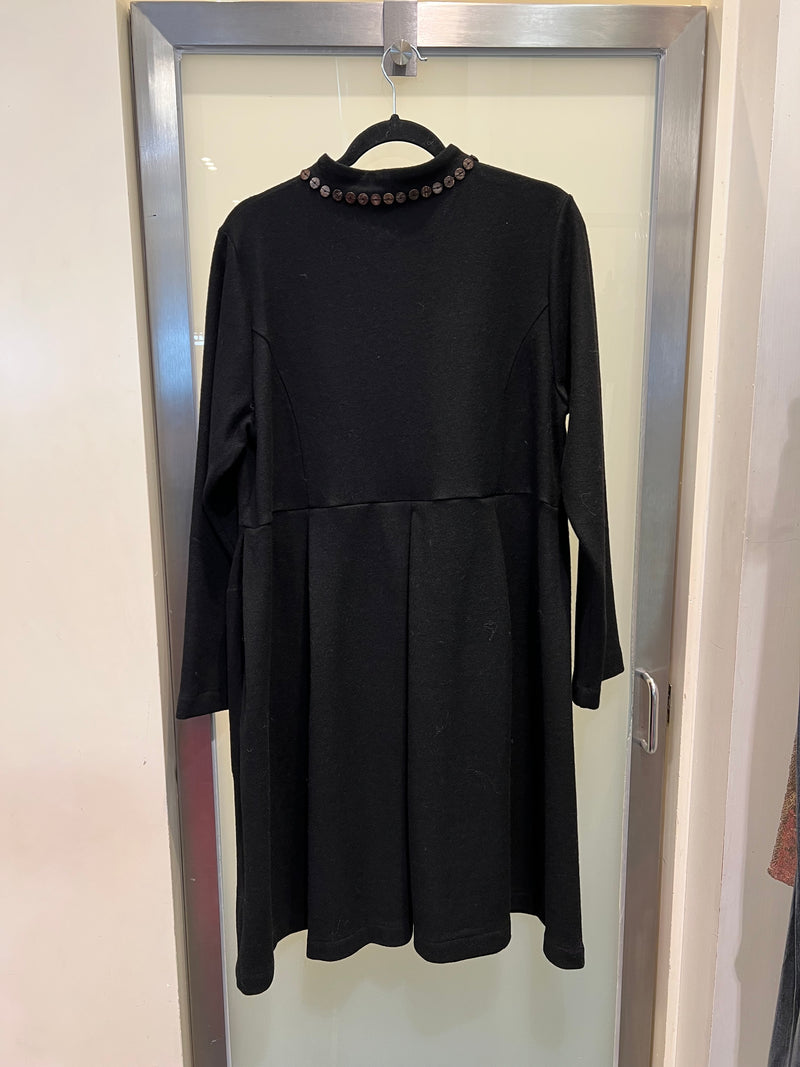 BEAD FELT MONASTIC COAT