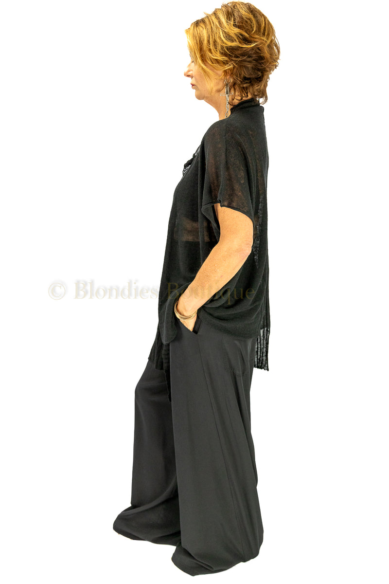 BOXY LINEN TOP