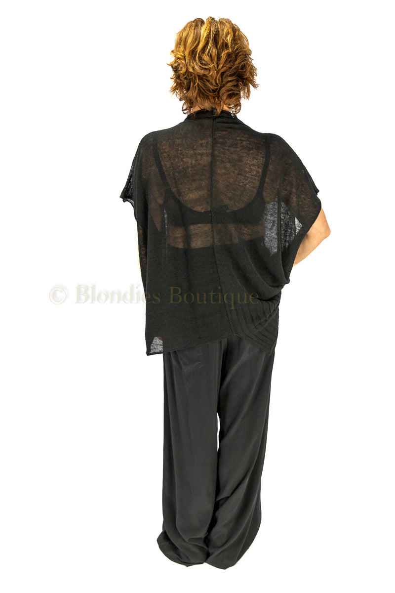 BOXY LINEN TOP