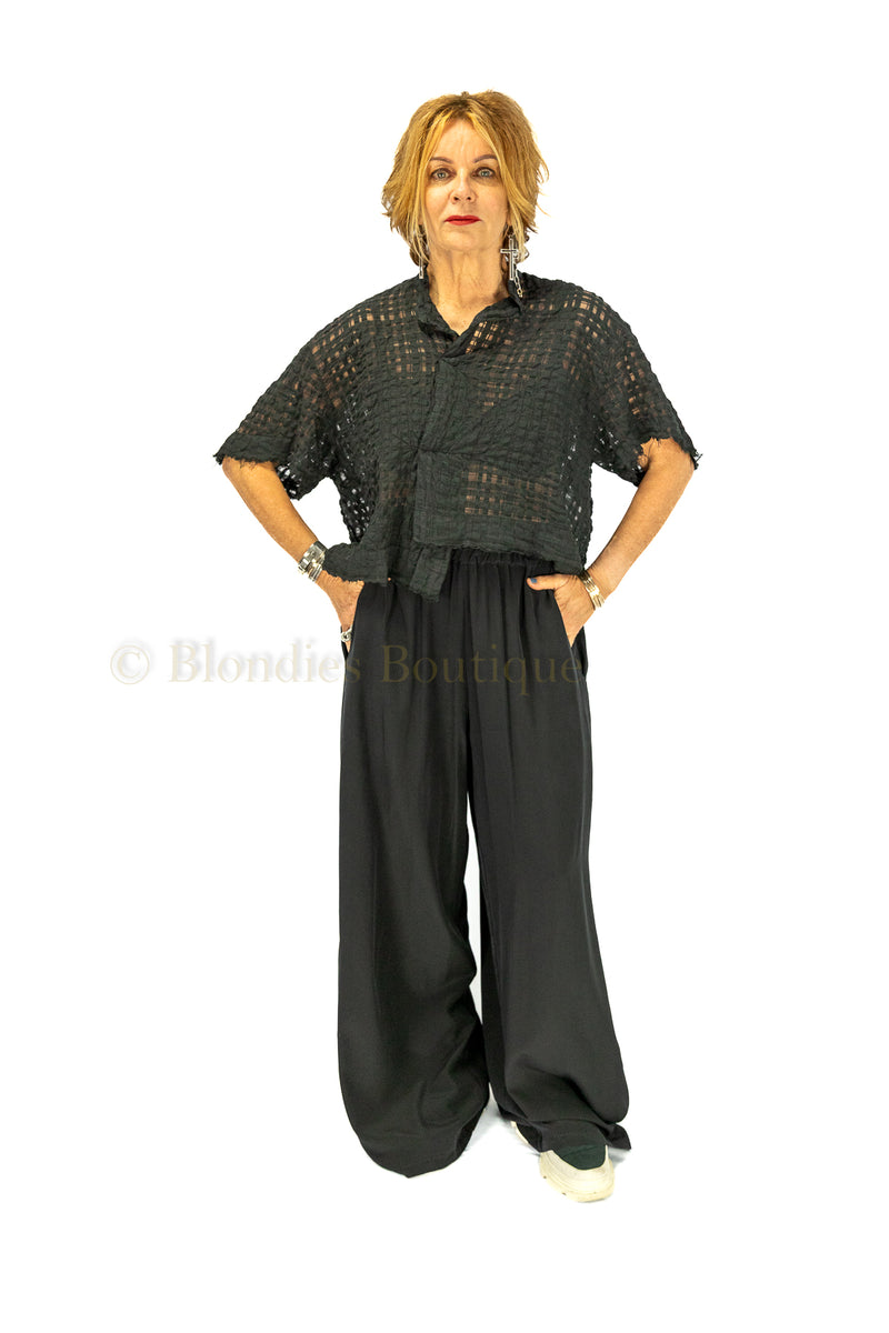 BOXY ORGANZA SHIRT