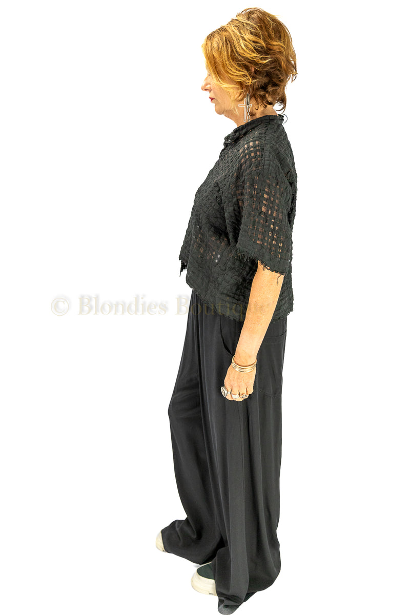 BOXY ORGANZA SHIRT