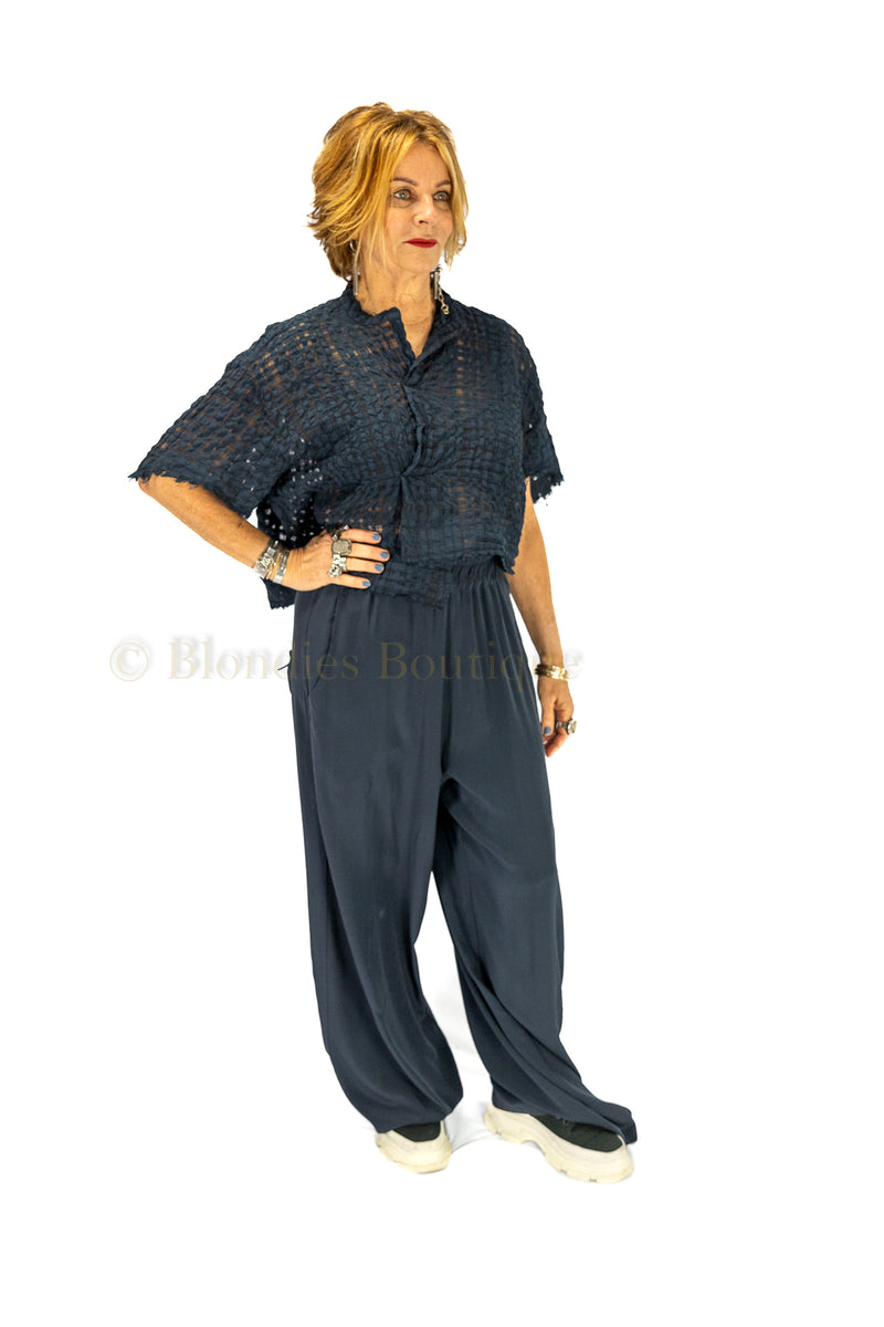 BOXY ORGANZA SHIRT