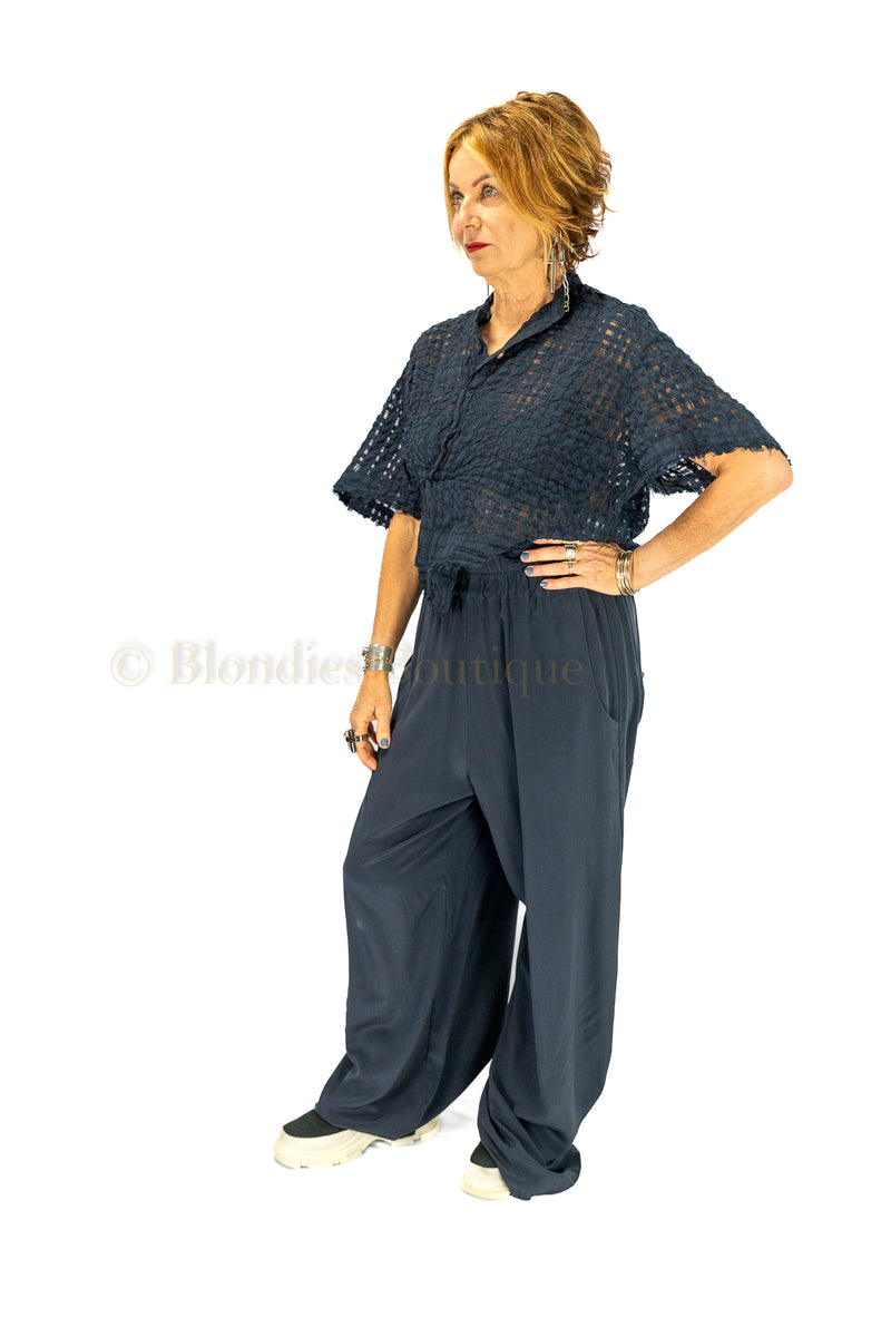 BOXY ORGANZA SHIRT