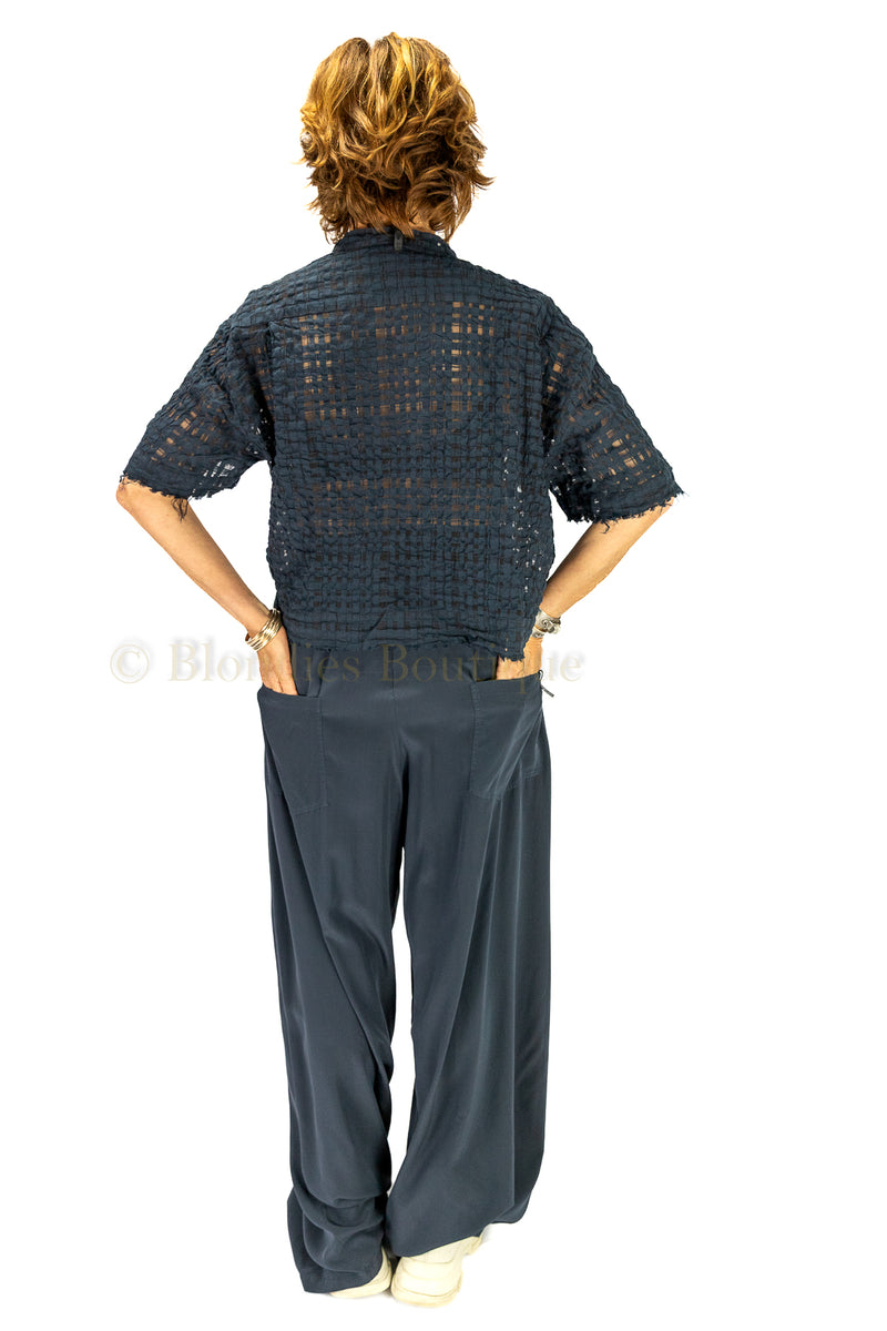 BOXY ORGANZA SHIRT