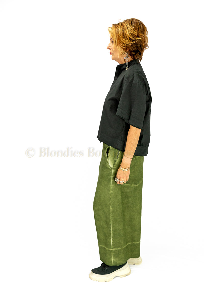 BOXY POPLIN SHIRT