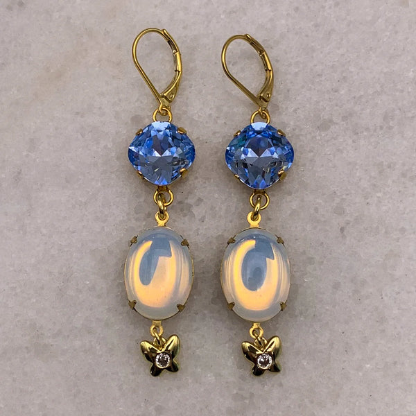 BLUE ALLURE EARINGS