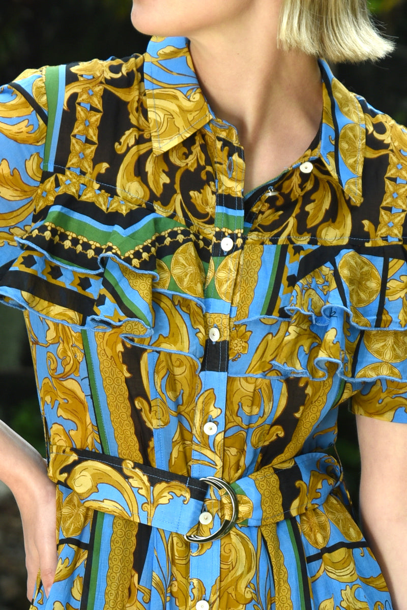 GOLD GOLD HEART DRESS
