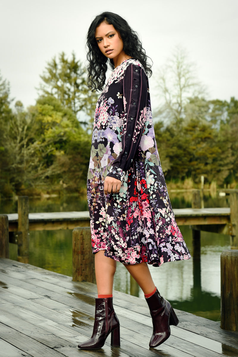 FACE THE TUNIC DRESS