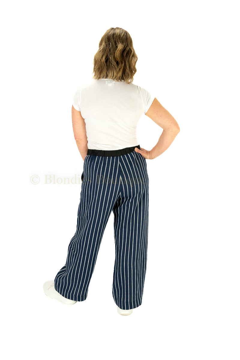 CONNOR PANT | NAVY STRIPE