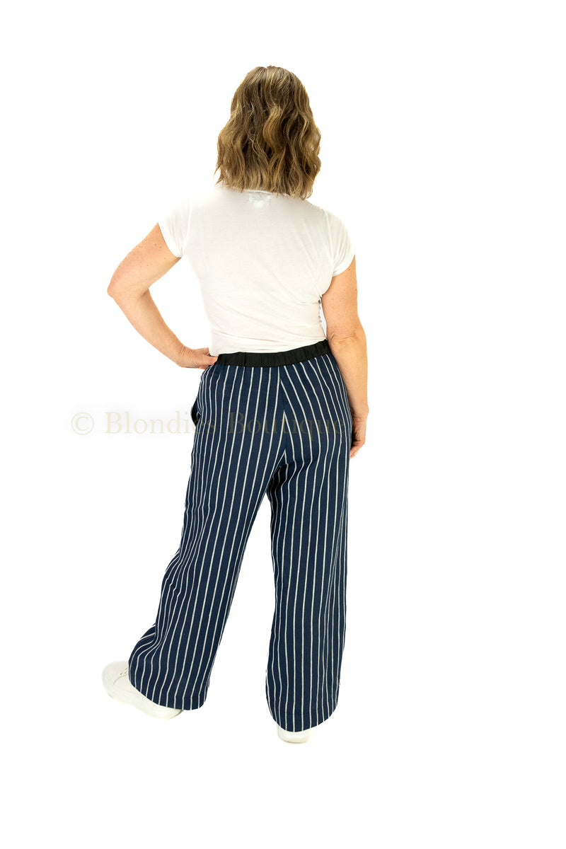 CONNOR PANT | NAVY STRIPE