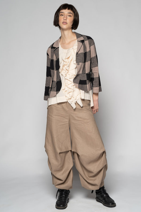 OUNA TUCK PANT