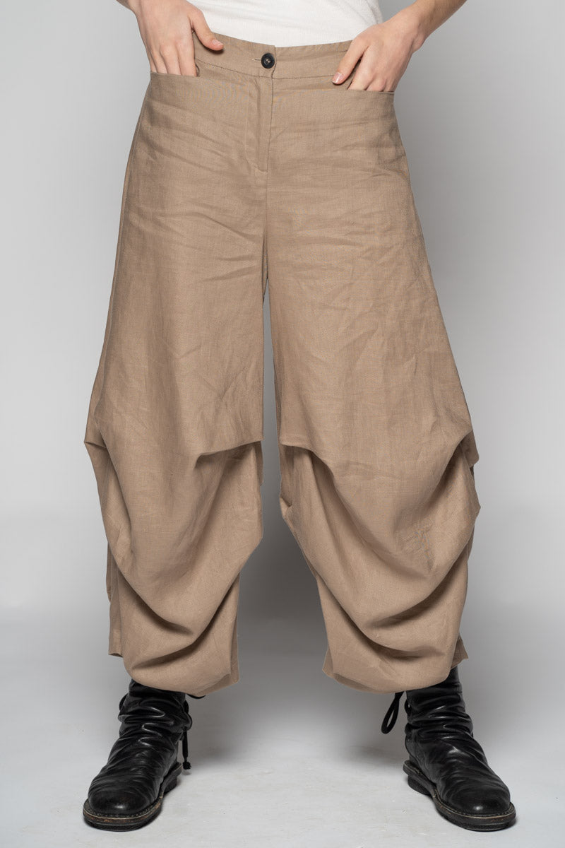 OUNA TUCK PANT
