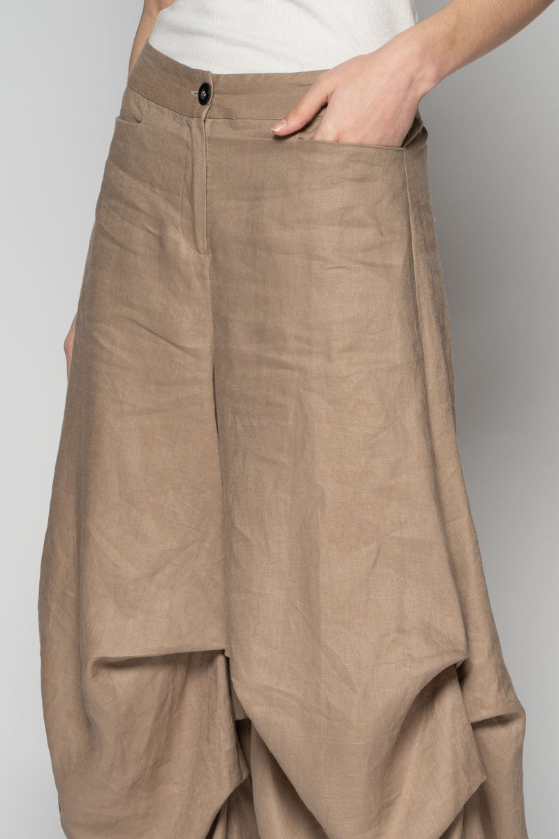 OUNA TUCK PANT