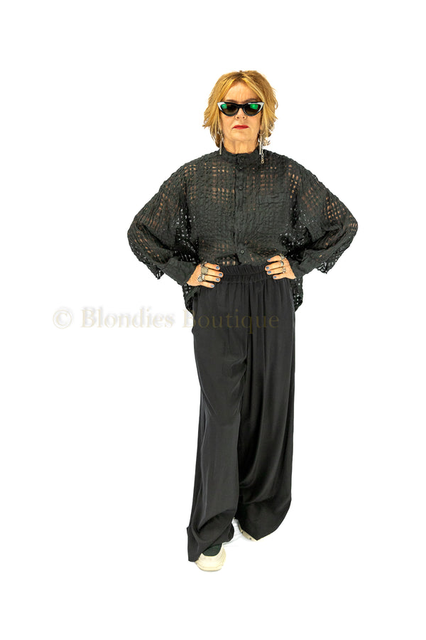 ELASTIC BAND TROUSERS