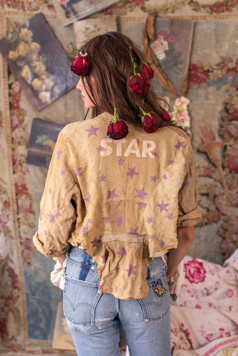 LEATHER STAR INNA JACKET