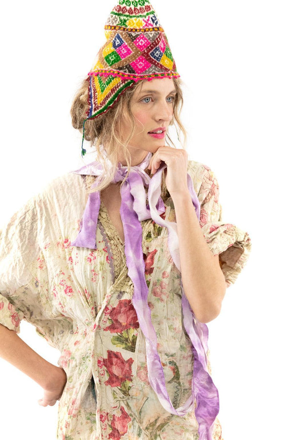 FLORAL PATCHWIRK VIJJI  KIMONO