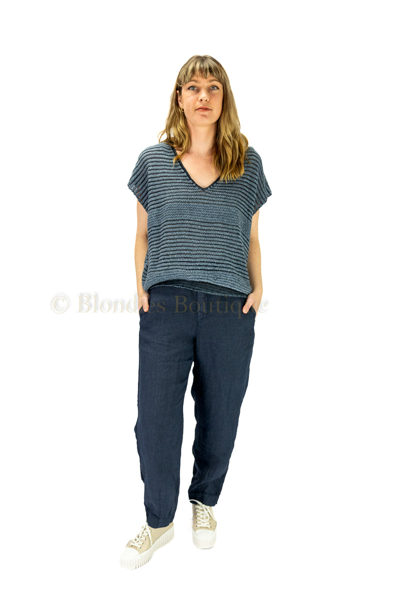 LINA SHORT SLEEVE PULLOVER
