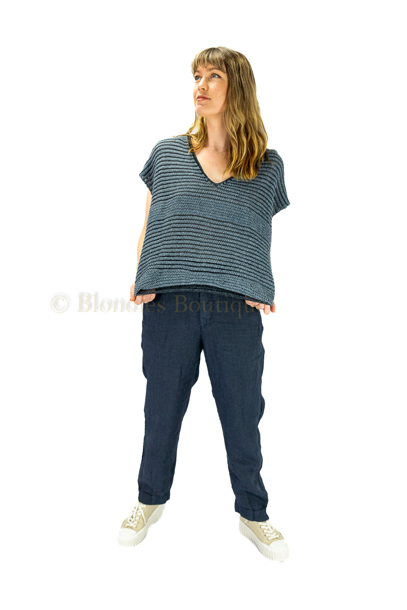 LINA SHORT SLEEVE PULLOVER