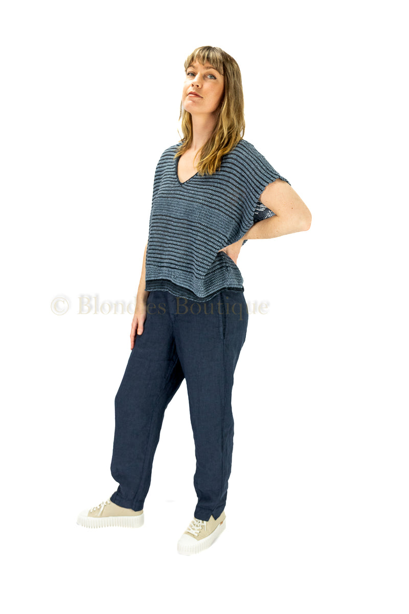 LINA SHORT SLEEVE PULLOVER
