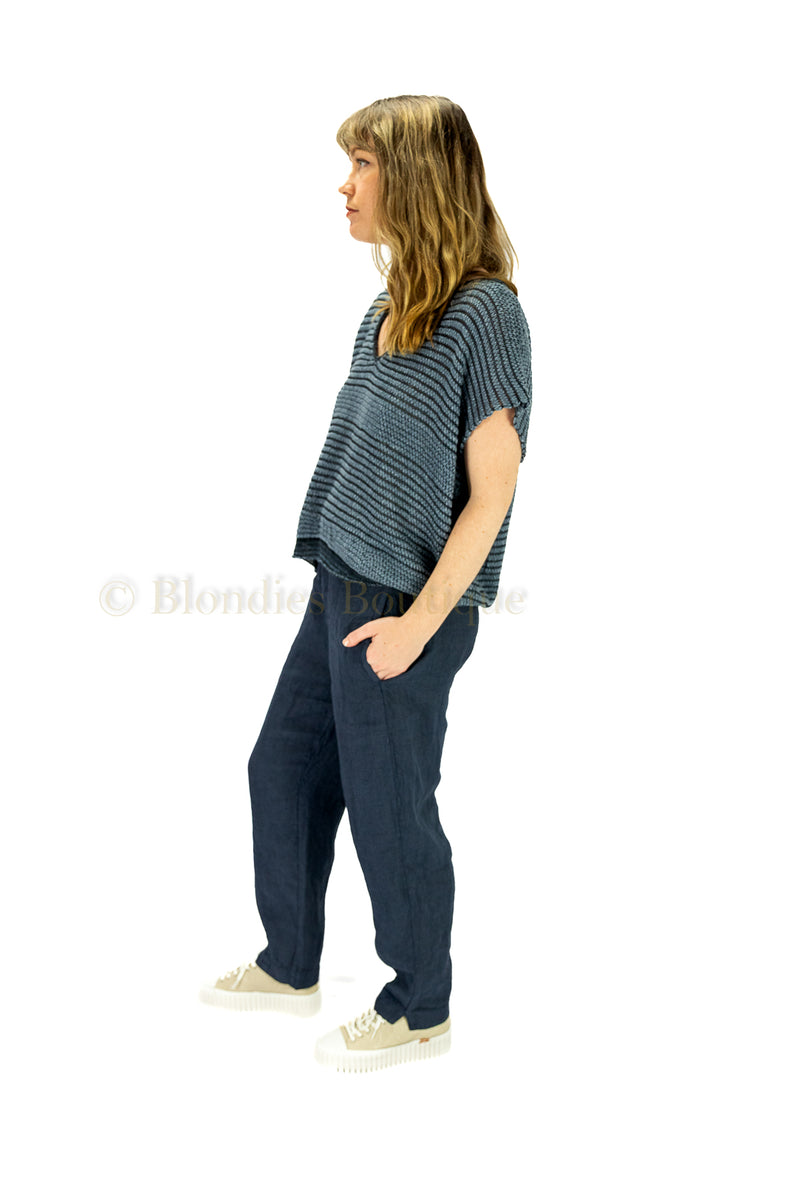 LINA SHORT SLEEVE PULLOVER