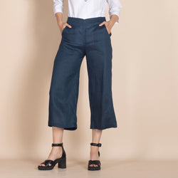 LINEN 7/8 MARINER PANT