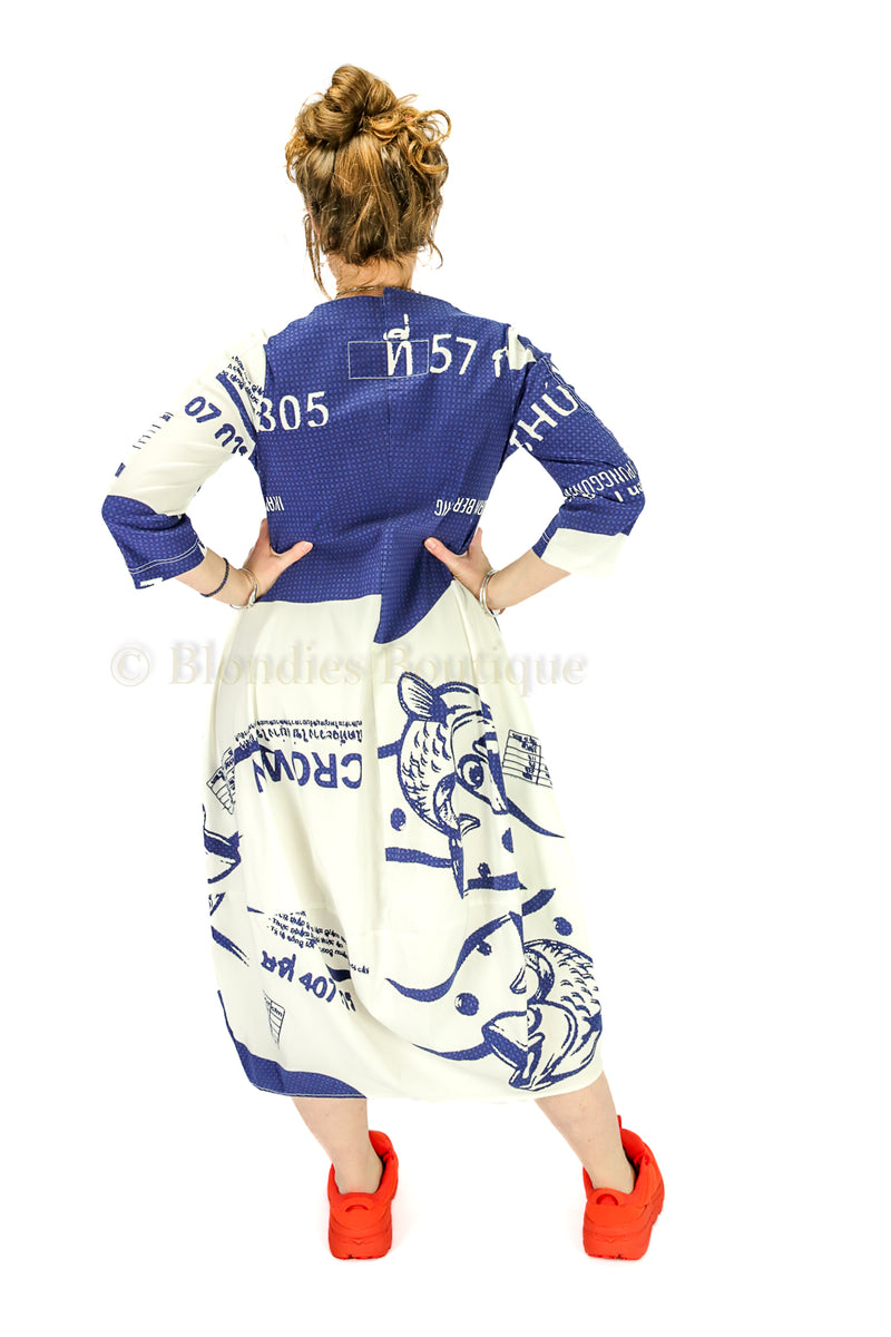 MOON WAKE DRESS