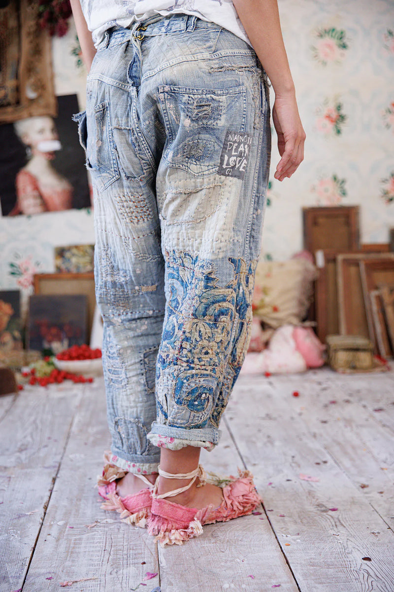 QUILTED EDEN MINER DENIMS